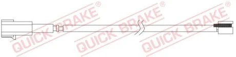 Датчик зносу,гальм.колодки QUICK BRAKE WS 0433 A