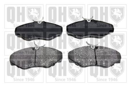 Колодки тормозные дисковые, комплект QUINTON HAZELL BP1305