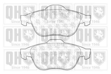 Гальмiвнi колодки дисковi QUINTON HAZELL BP1320