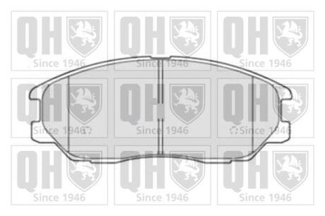 Гальмiвнi колодки дисковi QUINTON HAZELL BP1510