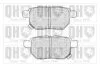 Гальмiвнi колодки дисковi QUINTON HAZELL BP1619 (фото 1)