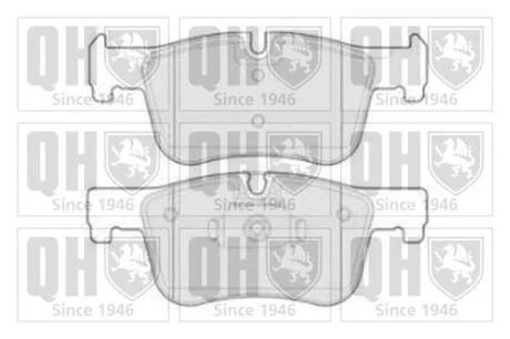 Гальмiвнi колодки дисковi QUINTON HAZELL BP1867