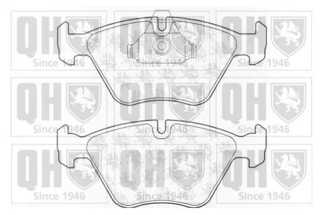 Гальмiвнi колодки дисковi QUINTON HAZELL BP926
