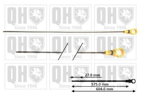 Щуп масляний QUINTON HAZELL QOD129
