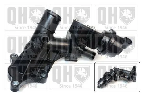 Корпус термостата Renault Megane III/Trafic III 1.6 DCi 14- QUINTON HAZELL QTH1022CF