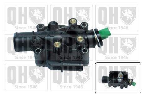 Корпус термостата з сенсором Citroen Berlingo/Peugeot 206 1.4/1.6 03- QUINTON HAZELL QTH680K
