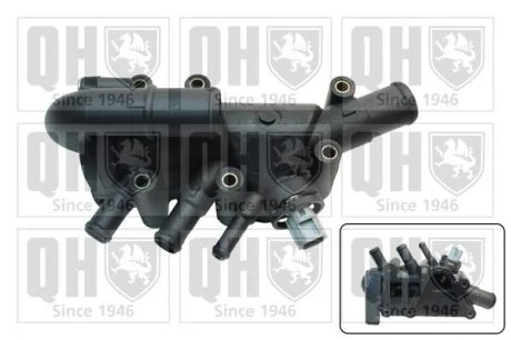 Корпус термостата Ford Fiesta/Fusion 1.3/1.6 16V 00-08 QUINTON HAZELL QTH719K