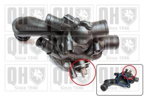 Термостат Citroen Berlingo/Peugeot Partner 1.4/1.6 09- QUINTON HAZELL QTH791K