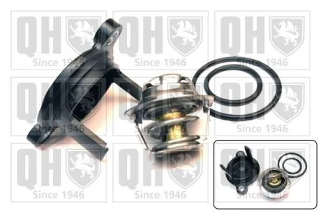 Термостат к-т Ford Fiesta 1.0 12-/1.1 17- QUINTON HAZELL QTH997K