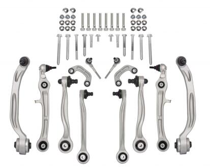 Комплект важелів з болтами Audi A6 (04-11), A8 (02-11), VW Phaeton (02-16) RAISO RL-4B8998KIT