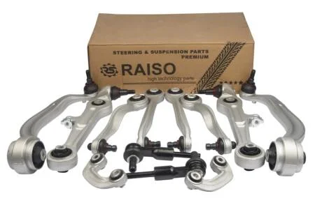 Комплект рычагов (перед.), VW Passat B5 / Audi A4 - A6, 2000-2004, (тонкий палец d=16 mm.) RAISO RL-8E0498-KIT