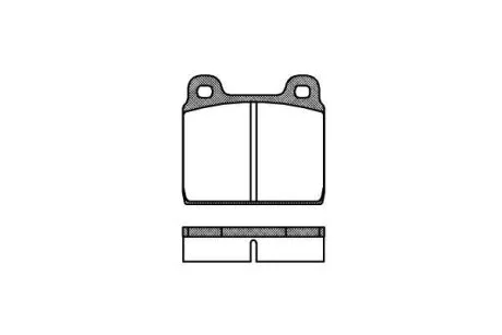 - Гальмівні колодки до дисків REMSA 0002.20