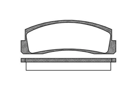 Колодки гальмівні дискові REMSA 0103.00