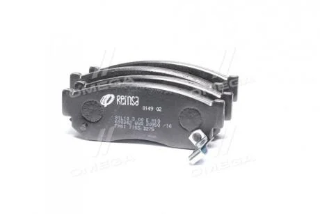 Колодка торм. диск. NISSAN SUNNY N13 06.86-90, SUBARU JUSTY 06.86- передн. REMSA 0149.02