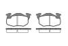 REMSA CITROEN гальмівні колодки передні ZX 91-97 0192.10
