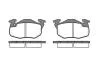 REMSA CITROEN гальмівні колодки передні ZX 91-97 0192.10