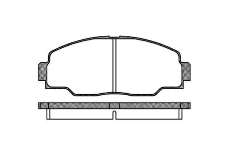 - Гальмівні колодки до дисків REMSA 0308.00