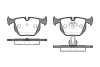 Колодки тормозные BMW X5(E53)/X3(83) 00- задн. REMSA 0381.30 (фото 1)