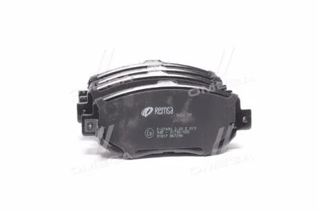 Колодки гальмівні дискові REMSA 0456.02