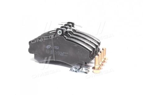 Гальмівні колодки дискові перед. Mitsubishi Colt VI, Smart ForFour 1.1-1.5d 04-12 (17.2mm) REMSA 0590.21