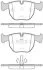 Колодки тормозные BMW 7(F01,F02,F03,F04) 09- задн. REMSA 059620 (фото 1)