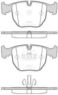 Колодки тормозные BMW 7(F01,F02,F03,F04) 09- задн. REMSA 059620