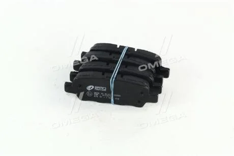 Колодки гальмівні дискові REMSA 0876.01
