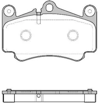 - Гальмівні колодки до дисків REMSA 0981.00
