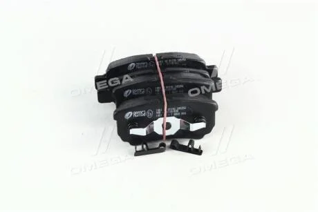 Гальмівні колодки дискові зад. Citroen C4/ Jeep Compass, Patriot/ Mitsubishi Lancer, Outlander, Pajero/ Peugeot 4007 1.6-3.8V6 04.00- REMSA 1051.02