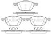 Колодки гальмівні дискові VOLVO, FORD ESCAPE, C-MAX II, ECOSPORT, FOCUS C-MAX, FOCUS II, FOCUS III, GRAND C-MAX, KUGA I, MAZDA 3, 5 REMSA 1082.12 (фото 1)