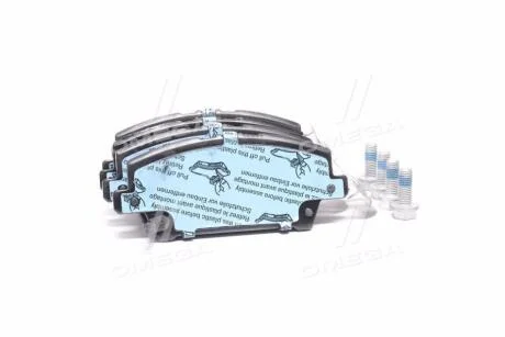 Колодка торм. диск. HONDA CIVIC, передн. REMSA 1205.02