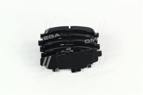 SUBARU гальмівні колодки задн Legacy IV 03-,Outback 03-,Tribeca 05- REMSA 1228.01