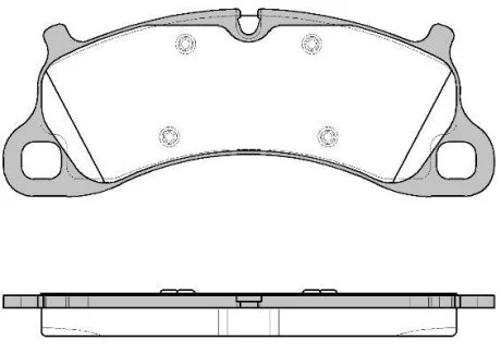 - Гальмівні колодки до дисків REMSA 1542.00
