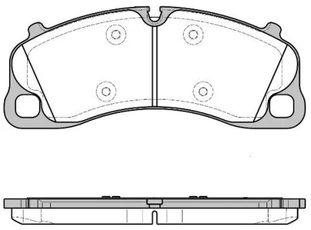 - Гальмівні колодки до дисків REMSA 1597.00