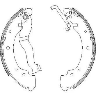 VW Гальмівні колодки задн. T4 REMSA 4402.00