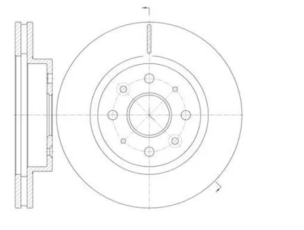 - Гальмівний диск REMSA 61103.10