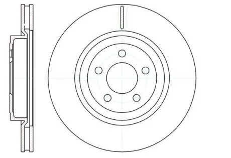- Гальмівний диск REMSA 61269.10