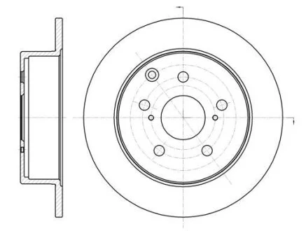 - Гальмівний диск REMSA 61324.00