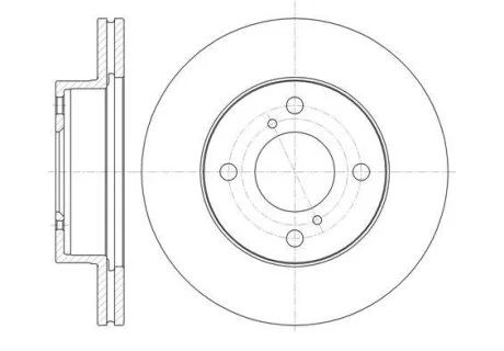 - Гальмівний диск REMSA 61371.10