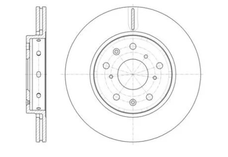 - Гальмівний диск REMSA 61417.10