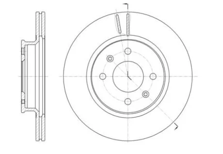 - Гальмівний диск REMSA 61424.10