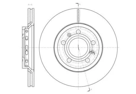 - Гальмівний диск REMSA 61447.10