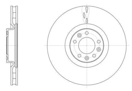 - Гальмівний диск REMSA 61498.10