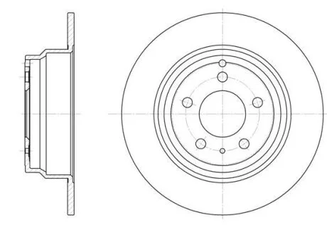 - Гальмівний диск REMSA 6411.00
