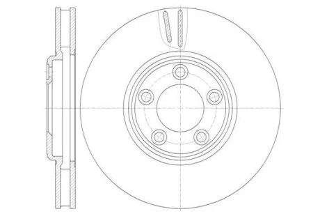 - Гальмівний диск REMSA 6836.10