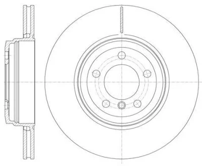 - Гальмівний диск REMSA 6852.10