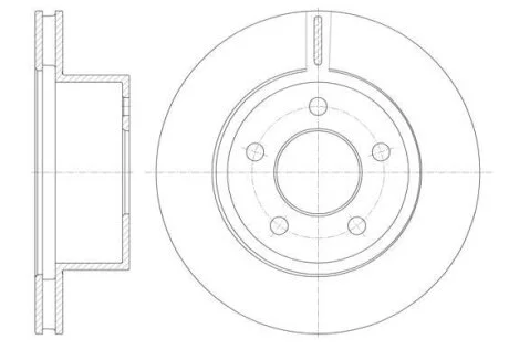 - Гальмівний диск REMSA 6886.10