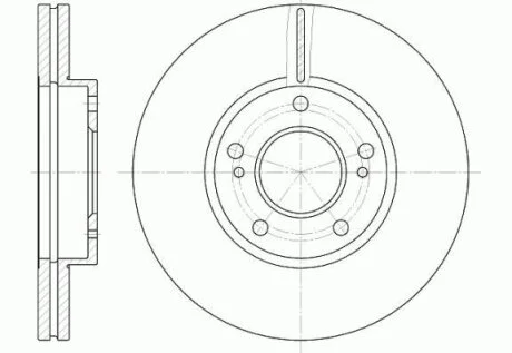 - Гальмівний диск REMSA 6937.10