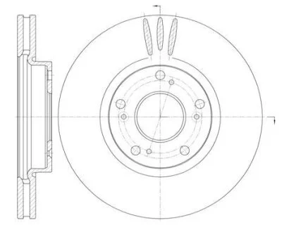 - Гальмівний диск REMSA 6985.10