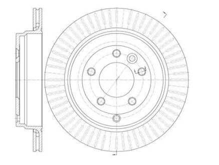 6995.10 - Гальмівний диск REMSA 699510